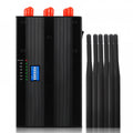 Brouilleur onde gsm portable 6 antennes bloqueur 2G 3G 4G WiFi 2400MHz gps 1500MHz 1600MHz dcs/1800MHz phs/1900MHz ECLATS DESTOCKAGE