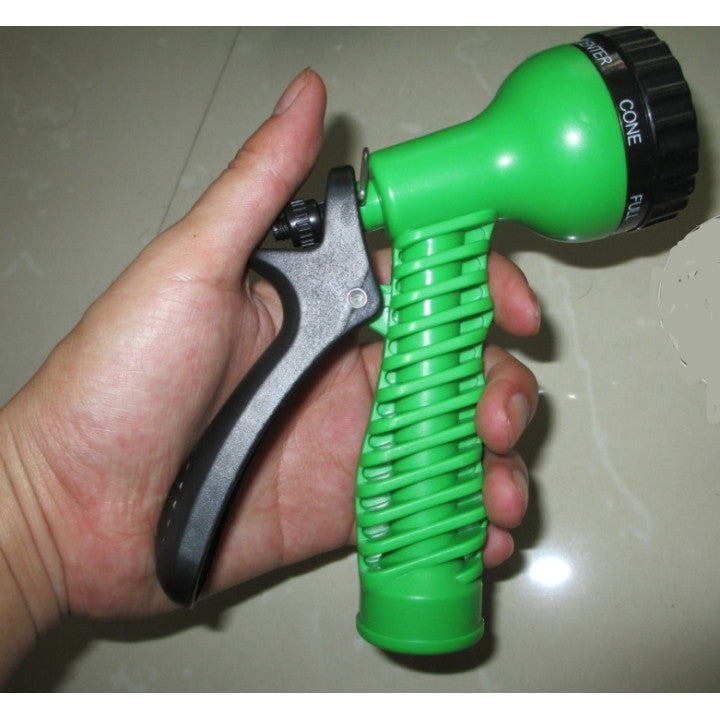 Pistolet d arrosage a visser multifonction 4 jets pour tuyau extensible x hose brumisateur gâchette - ECLATS DESTOCKAGE