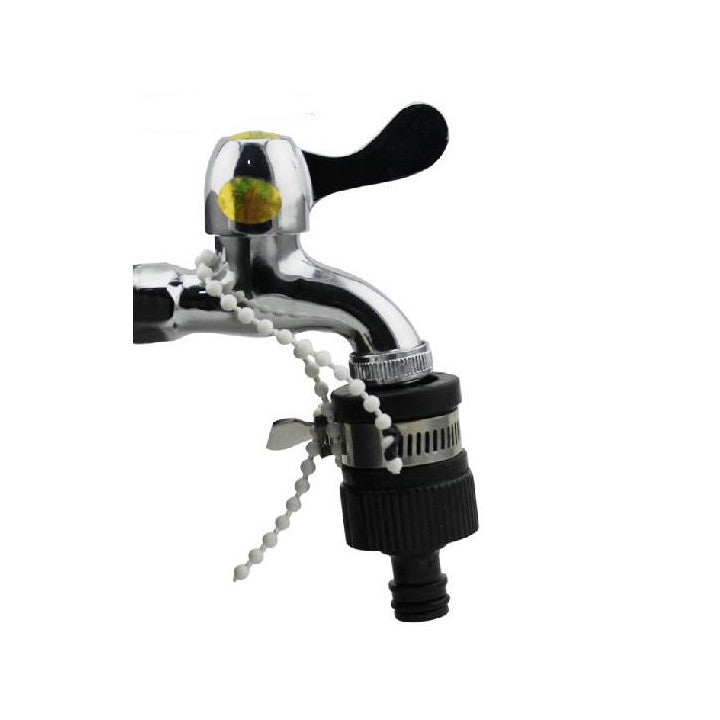 Raccord universel rapide adaptateur robinet eau prise voleuse embout type gardena collier de serrage - ECLATS DESTOCKAGE