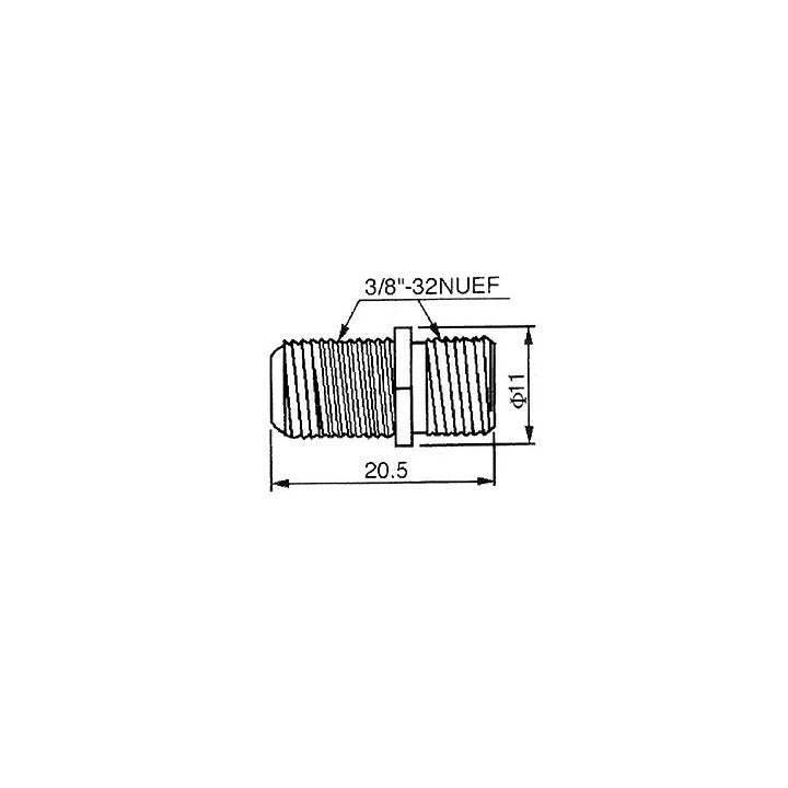 Adaptateur fiche f femelle/fiche f femelle double connecteur rondelle cf05 ecrous velleman ECLATS DESTOCKAGE