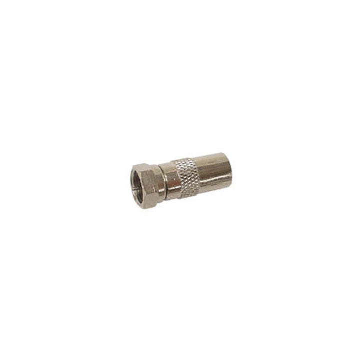 Fiche mâle f vers fiche femelle television adaptateur tv accessoires cf08 raccordement antennes ECLATS DESTOCKAGE
