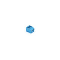 Bornier a vis 3 poles bleu pas 5mm 16a de percage 1.5mm screw03 - ECLATS DESTOCKAGE
