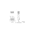 Bornier a vis 2 poles bleu pas 5mm 16a de percage 1.5mm screw02 - ECLATS DESTOCKAGE