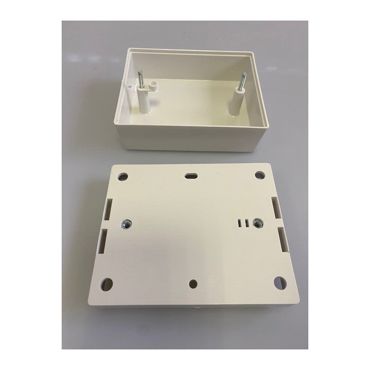 Boite jonction autoprotegee PVC 102x125x48mm boite derivation 24 plots jb30 boitier raccordement alarme telephonie ECLATS DESTOCKAGE