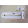 Tube neon actinique 8w 10w 15w blanc uv g10qa 4 pin 220v G10-Q4 ultraviolet K689U10 ful10t6bl tue insecte 14cm BBL-10 ECLATS DESTOCKAGE