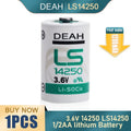 Pile lithium 3.6v 1/2 aa ls14250 tl5902 tl5151 lr14250 tl4902 ls 14250 lct1200 sl350 sl750 4943013-6 ECLATS DESTOCKAGE