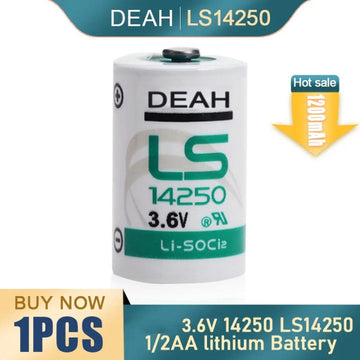 Pile lithium 3.6v 1/2 aa ls14250 tl5902 tl5151 lr14250 tl4902 ls 14250 lct1200 sl350 sl750 4943013-6 ECLATS DESTOCKAGE