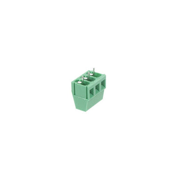 Bornier à vis professionnel 3 pôles vert au pas de 5mm screw03pg5 ECLATS DESTOCKAGE