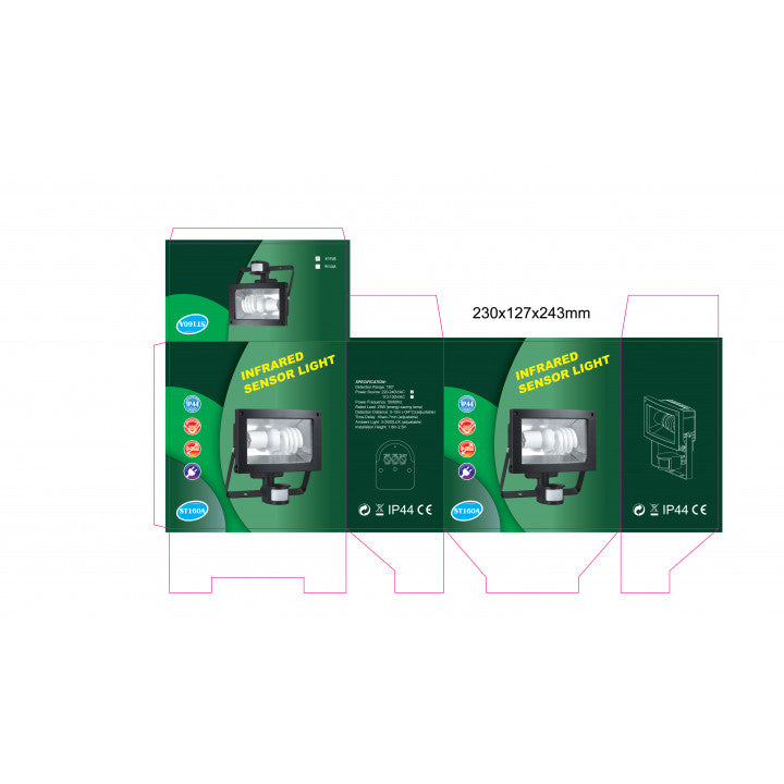Radar spot eclairage detecteur mouvement ir st160a pour ampoule e27 220v economie énergie ECLATS DESTOCKAGE