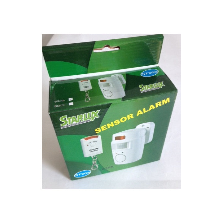 Alarme detecteur ir de mouvement autonome 1 télécommande et sirene st205 volumétrique infrarouge ECLATS DESTOCKAGE