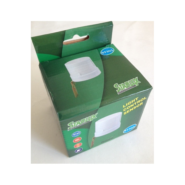 Interrupteur crepusculaire 25a 220v 230v cellule photo electrique st303 eclairage automatique - ECLATS DESTOCKAGE