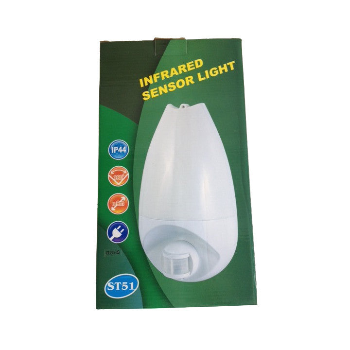 Eclairage 220v 60w detecteur de mouvement pir 9m cellule photo electrique st51 ECLATS DESTOCKAGE