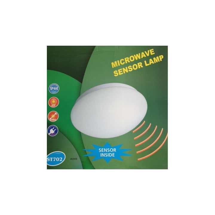 Eclairage avec radar detecteur mouvement mural ou plafond 220v e27 hyperfrequence st702 ECLATS DESTOCKAGE