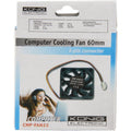 Ventilateur 12v 60mm 60x60x15mm cmp-fan22 connecteur 3 pins 12 volt ordinateur pc könig ECLATS DESTOCKAGE