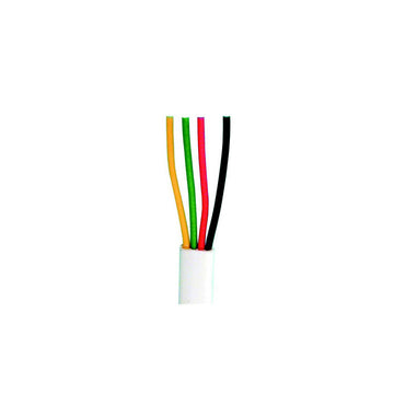 Cable telephonique 4 fils plat pour rj09, rj11, rj12 (le mètre) fil telephone ECLATS DESTOCKAGE