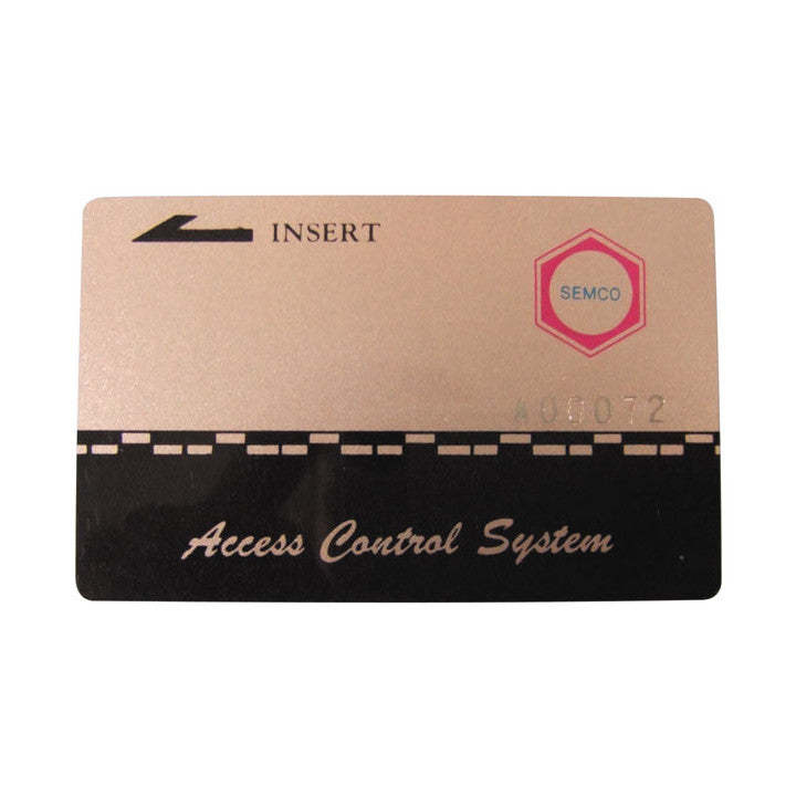 Carte magnetique vierge pour lecteur de carte magnetique controle acces cmo (cmop deja programme ok) ECLATS DESTOCKAGE