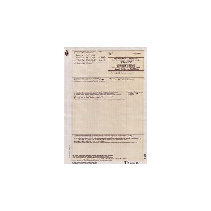 Certificat d'origine certificat d'origine certificat d'origine certificat d'origine certificat ECLATS DESTOCKAGE
