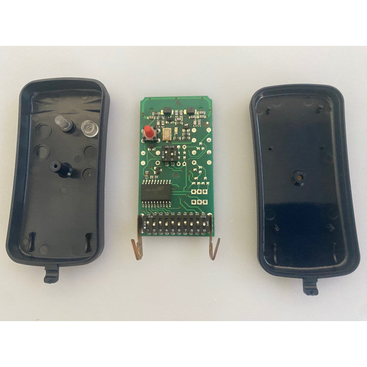 Telecommande radio portail hf allmatic aemx1 1 canal 50/200m 433mhz army1 alarme automatisme - ECLATS DESTOCKAGE