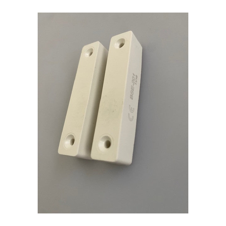 Contact magnetique capteur nf saillie contacteur ouverture porte BSE-201 blanc - ECLATS DESTOCKAGE