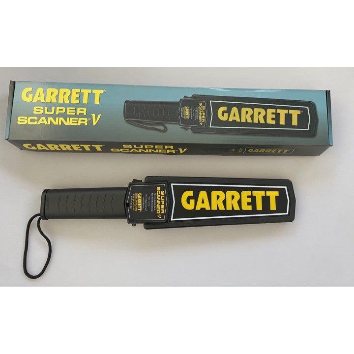 Détecteur de métaux securite garrett fouille manuelle Super scanner 1165180 ECLATS DESTOCKAGE