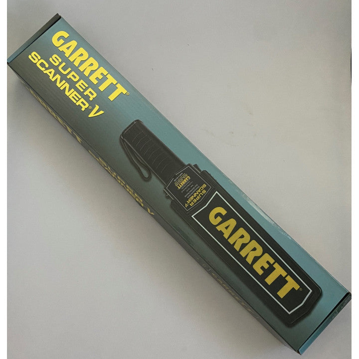 Détecteur de métaux securite garrett fouille manuelle Super scanner 1165180 ECLATS DESTOCKAGE