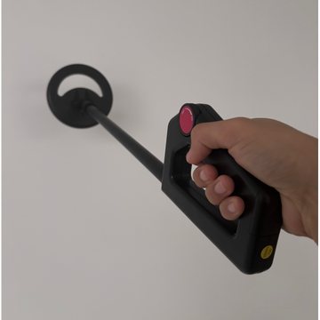 Detecteur de metaux 0.4m max terrain 9v batterie ac chasse a l or bijoux pieces argent ts20 ECLATS DESTOCKAGE