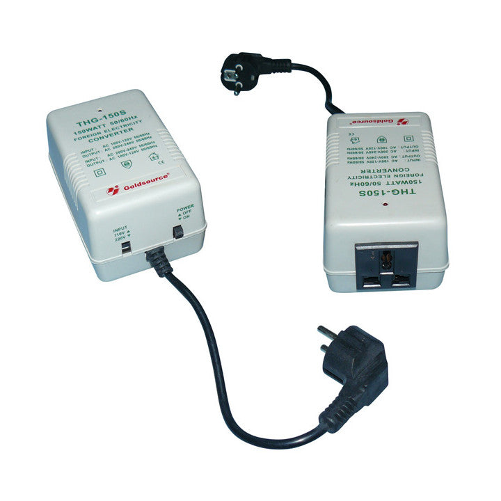 Convertisseur electrique changeur tension reversible 220/110v 150w 210v 100v 220v 110v 230v 115v ECLATS DESTOCKAGE