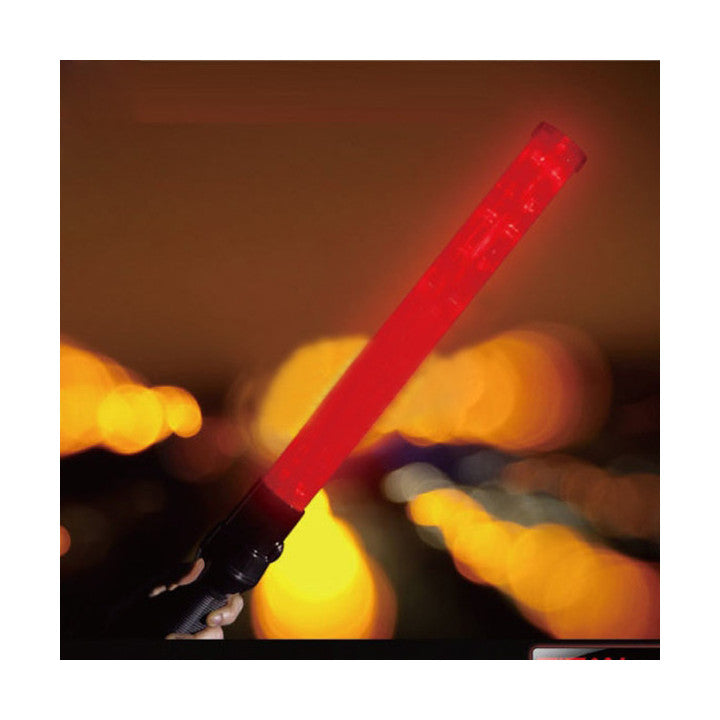 Baton lumineux rouge led signalisation police route circulation voiture automobile avion xh-t5105 ECLATS DESTOCKAGE