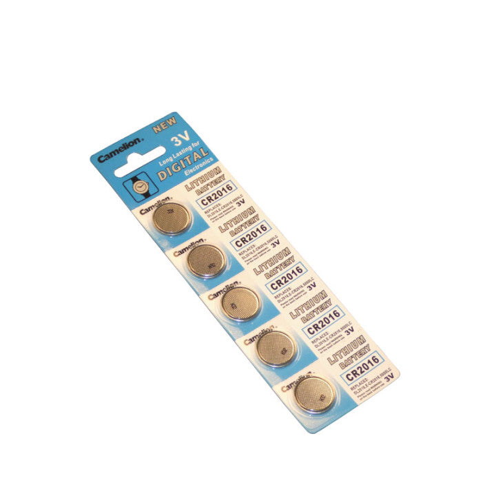 Pile lithium 3vcc 85mah (5 piles) piles lithium pile bouton piles boutons alimentations cr2016c ECLATS DESTOCKAGE