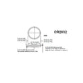 Pile bouton lithium cr2032 3v capacite 230ma alimentation tension 3 volts cr 2032 cr 2032 cr2032c ECLATS DESTOCKAGE