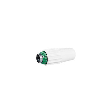 Fiche coaxiale tv femelle ø 9mm television raccord connecteur coelceyf - ECLATS DESTOCKAGE
