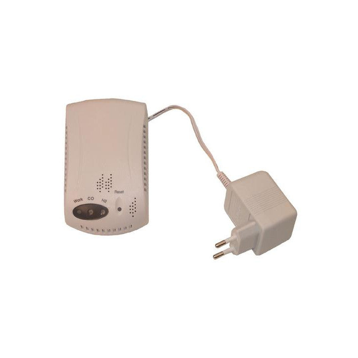 Detecteur CO de monoxyde de carbone gaz inodore 220v en 50291 type b detection gpl 230v 240v ECLATS DESTOCKAGE