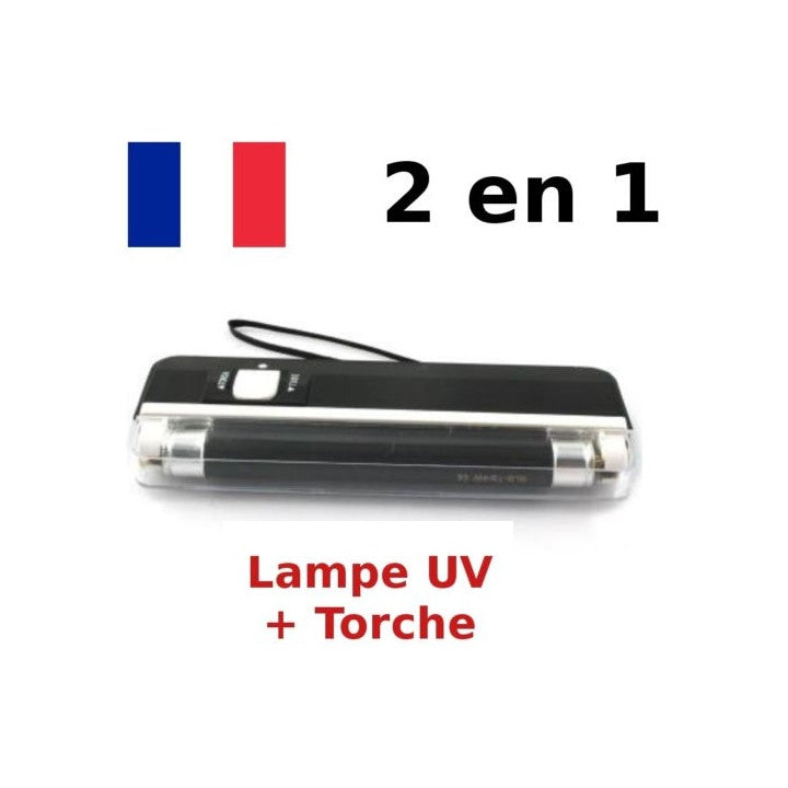 Lampe uv 4w detecteur de faux billet lumiere noire lamp04tbl zluvb ultraviolet carte bancaire ECLATS DESTOCKAGE