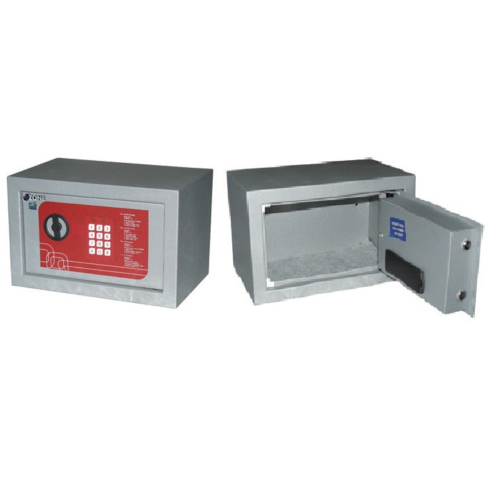 Coffre fort metal securite clavier a code programmable hotel es-bas-15 310x200x200mm ECLATS DESTOCKAGE