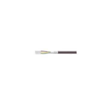 Cable blindé rond multiconducteurs cuivre 4x0.25mm2 diam 4.9mm 1 metre fi90410014d ECLATS DESTOCKAGE
