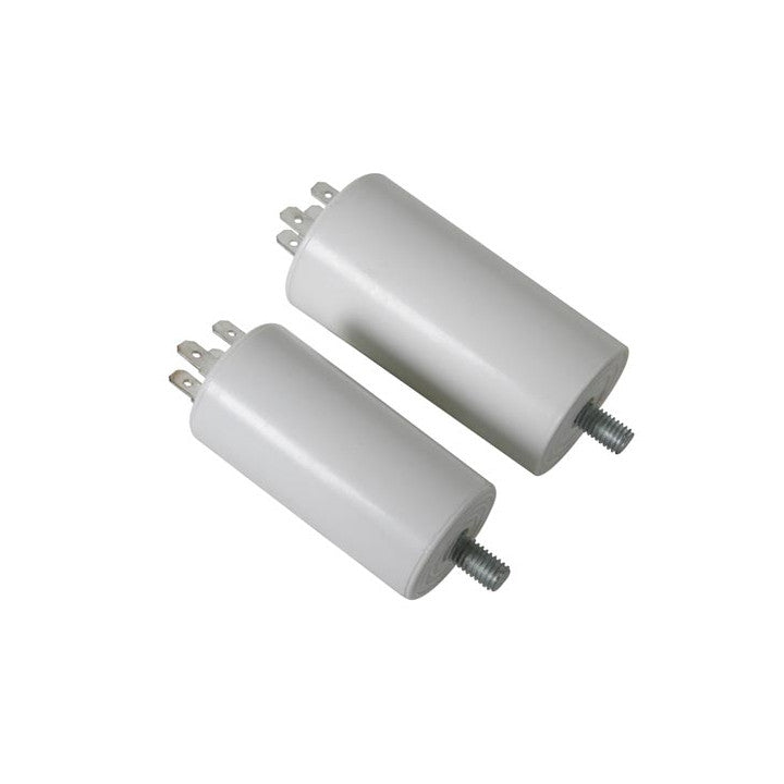 Condensateur de demarrage moteur 15µf 15 mf 450v sue15u double cosse faston 6.mm m8 cbb60 ECLATS DESTOCKAGE