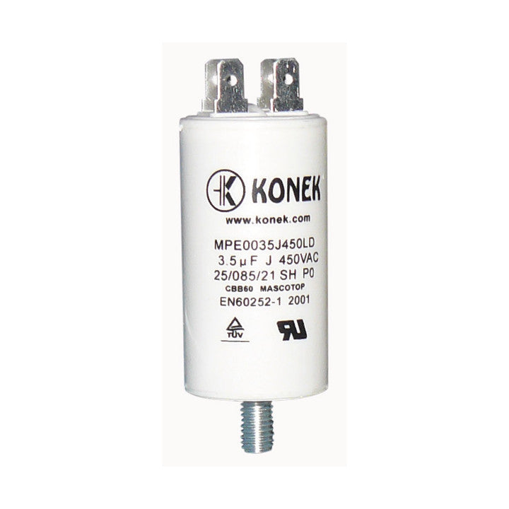 Condensateur 3.5mf 3.5 mf micro farad 450v double cosse faston condo demarrage moteur CBB60 ECLATS DESTOCKAGE
