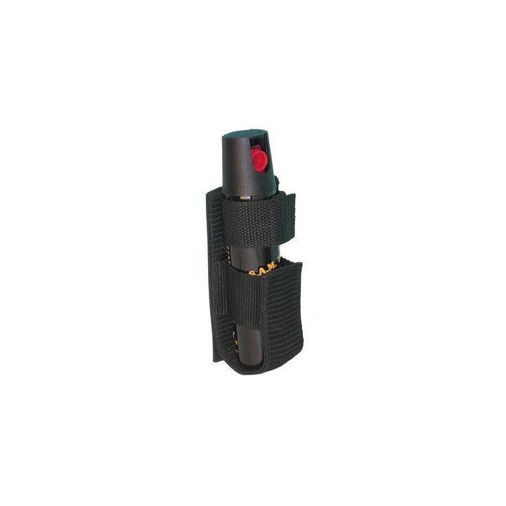 Etui bombe lacrymogène 75 ml cordura pour lacrymo aerosol defense gazgm gelgm gelgr gpgm spray ECLATS DESTOCKAGE