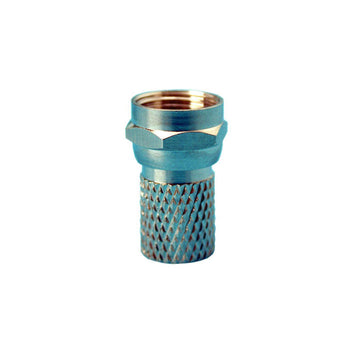 Fiche f a visser 6mm pour coaxial ø6mm rg59 kx6 (1 pièce) 75 ohm ø6.2mm radio television ECLATS DESTOCKAGE