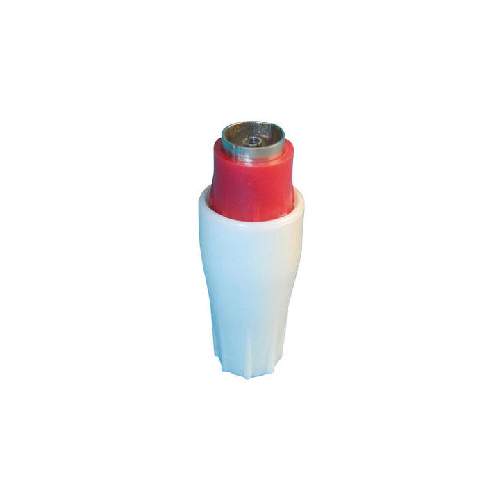 Fiche tv coaxiale femelle 9,52mm 9.50 (pièce) prises pour television cv004 electricite ECLATS DESTOCKAGE