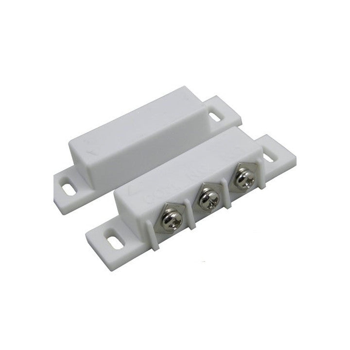 Contacteur detecteur ouverture magnetique alarme no nf saillie capteur at-dc02w mc27ST ms-27st ECLATS DESTOCKAGE