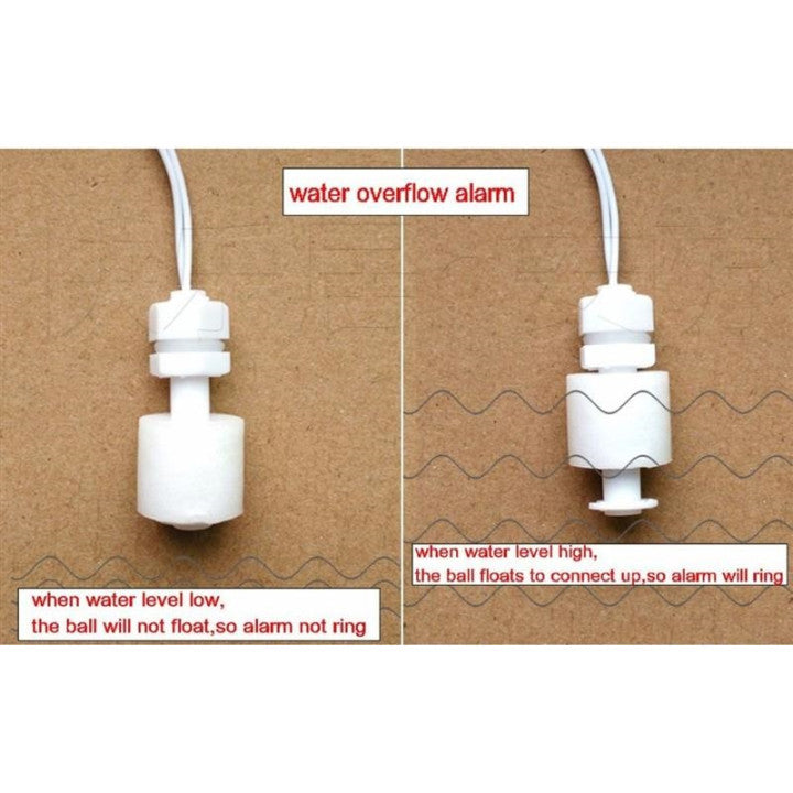 Capteur niveau d eau bas haut 10mm ZP4310-1A1 M10*43mm Interrupteur flotteur detecteur debordement liquide cuve reservoir zp4510 ECLATS DESTOCKAGE