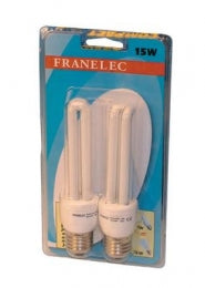 2 ampoule electrique eclairage 230v 15w e27 equivalence 75 w 220v fluocompacte lumiere ECLATS DESTOCKAGE