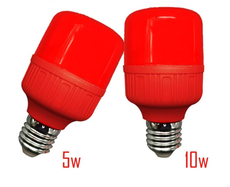 2 Ampoules led e27 220v 5w lanterne rouge vacance festive economie d energie Lampe de noel ECLATS DESTOCKAGE