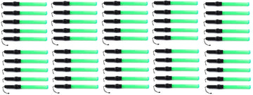 50 Baton police signalisation vert lumineux route circulation automobile ECLATS DESTOCKAGE