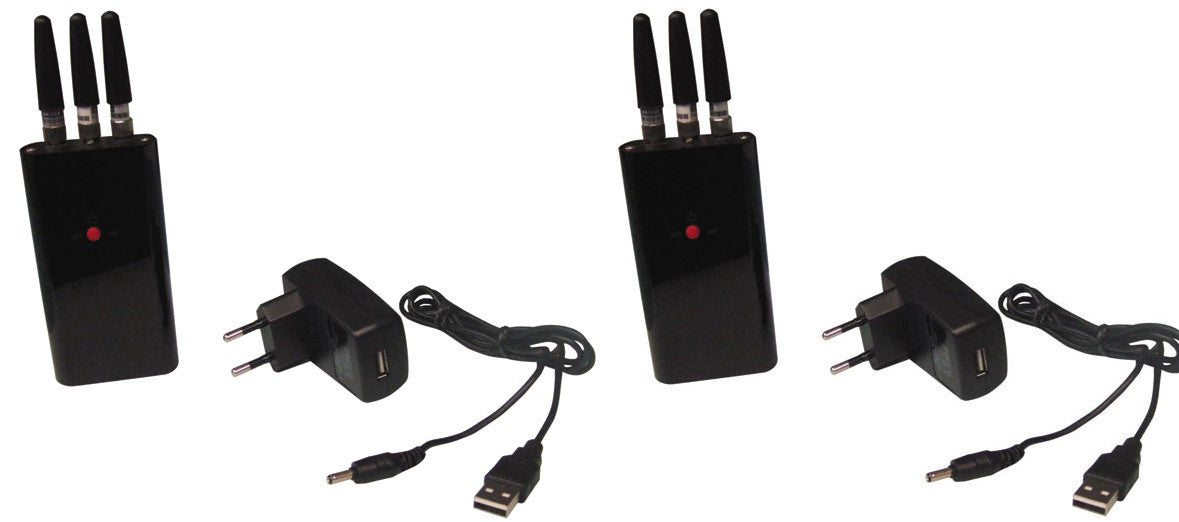 2 Brouilleur telephone portable gsm 2g portee 10m anti smartphone iphone blackberry phs cdma ECLATS DESTOCKAGE