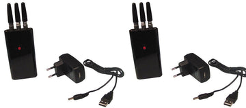 2 Brouilleur telephone portable gsm 2g portee 10m anti smartphone iphone blackberry phs cdma ECLATS DESTOCKAGE