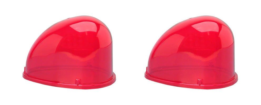 2 Capot rouge de gyrophare magnetique gmg12r feux signalisation ECLATS DESTOCKAGE