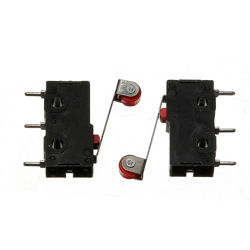 2 Contact autoprotection 5a sous 220v levier kw12-3 micro switch interrupteur - ECLATS DESTOCKAGE