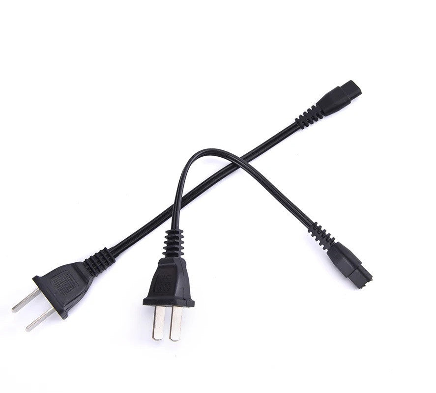 2 Cordon US chargeur universel 220v 110v KSG001 pour piranha arme lampe torche electrique taser S31 YH-928-58 TW-928 519 ECLATS DESTOCKAGE